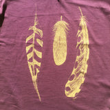 NZ Made Mulberry Feather Tee